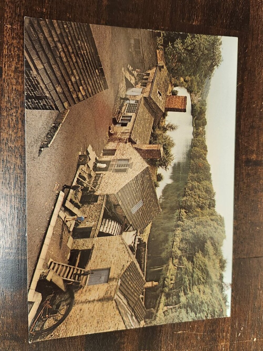 Vintage postcard Abbeydale Industrial Hamlet in Sheffield, South Yorkshire
